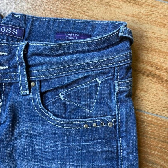 Y2K Jean shorts vigoss shorts  25 waist 3 length - Picture 4 of 7